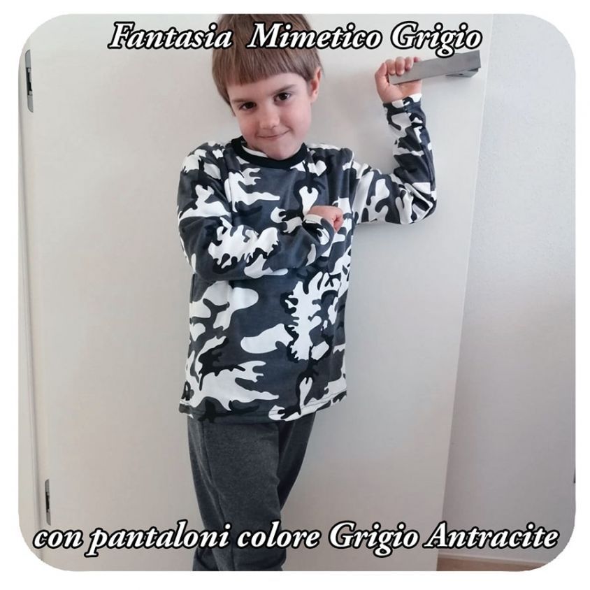 2601.PIG_QG mimetico grigio, pantalone grigio antracite